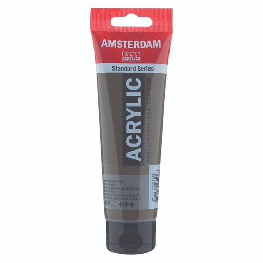 AMSTERDAM ACRYLICS AMSTERDAM 120ml Amsterdam 408 Raw Umber Acrylic