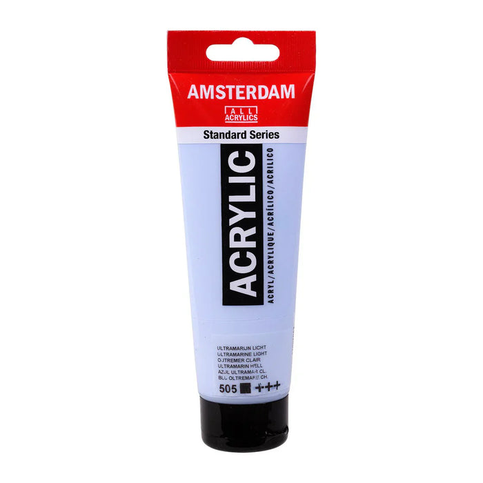 AMSTERDAM ACRYLICS AMSTERDAM 120ml Amsterdam 505 Ultramarine Light Acrylic