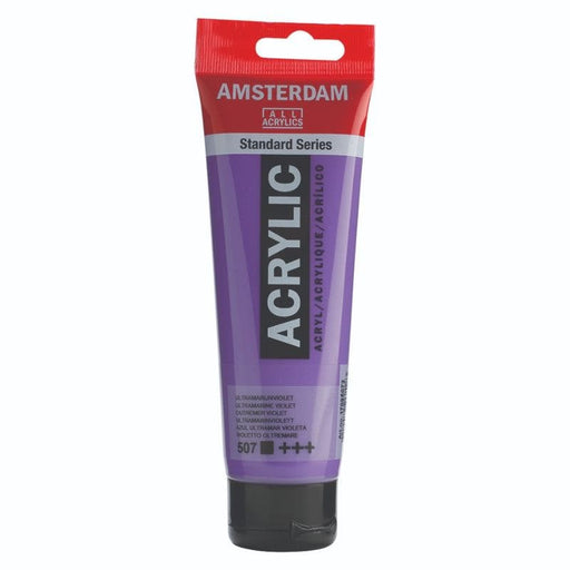 AMSTERDAM ACRYLICS AMSTERDAM 120ml Amsterdam 507 Ultramarine Violet Acrylic