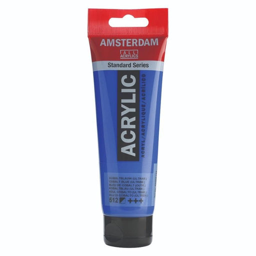 AMSTERDAM ACRYLICS AMSTERDAM 120ml Amsterdam 512 Cobalt Blue Ultramarine Acrylic