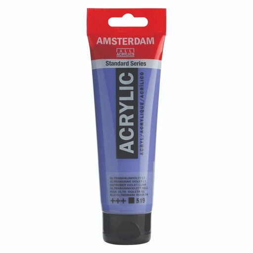 AMSTERDAM ACRYLICS AMSTERDAM 120ml Amsterdam 519 Ultramarine Violet Light Acrylic
