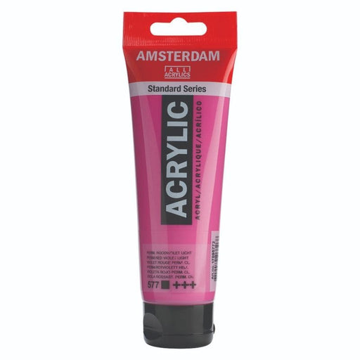 AMSTERDAM ACRYLICS AMSTERDAM 120ml Amsterdam 577 Permanent Red Violet Light Acrylic