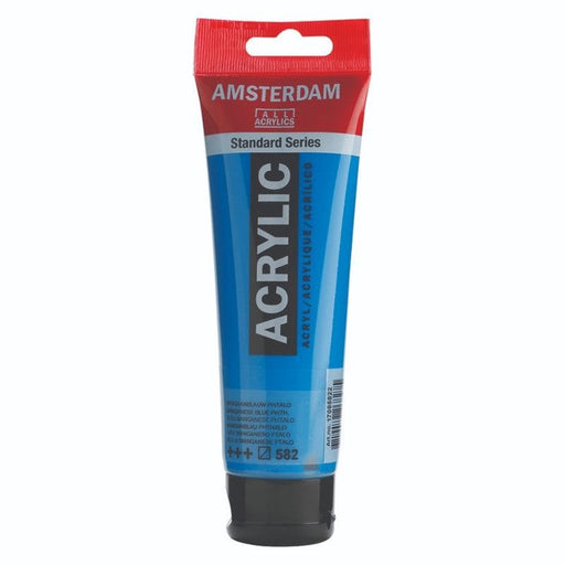 AMSTERDAM ACRYLICS AMSTERDAM 120ml Amsterdam 582 Manganese Blue Acrylic