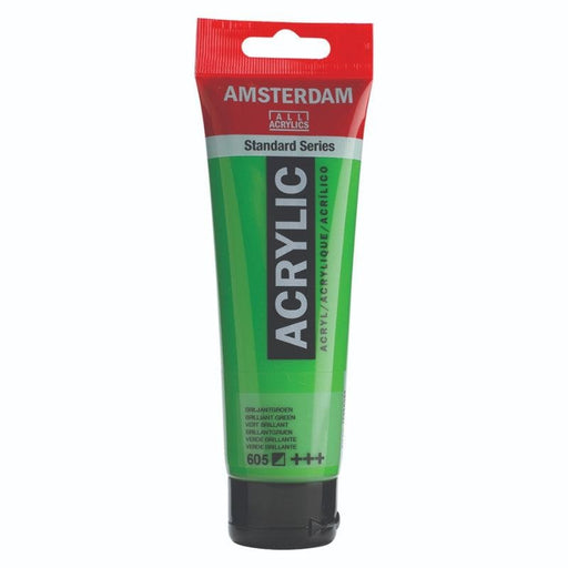 AMSTERDAM ACRYLICS AMSTERDAM 120ml Amsterdam 605 Brilliant Green Acrylic
