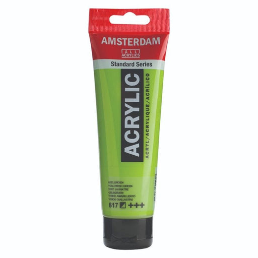 AMSTERDAM ACRYLICS AMSTERDAM 120ml Amsterdam 617 Yellowish Green Acrylic