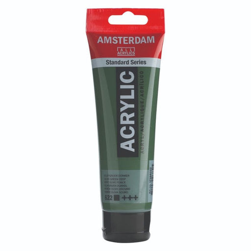 AMSTERDAM ACRYLICS AMSTERDAM 120ml Amsterdam 622 Olive Green Deep Acrylic