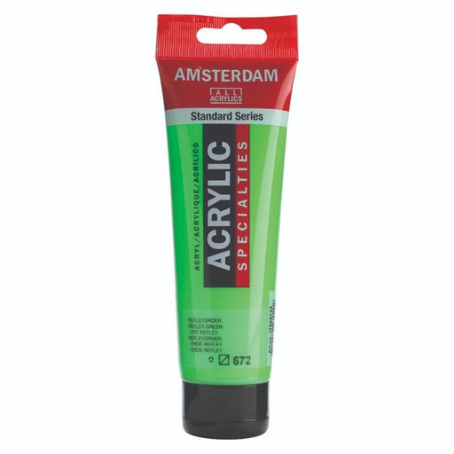AMSTERDAM ACRYLICS AMSTERDAM 120ml Amsterdam 672 Reflex Green Acrylic