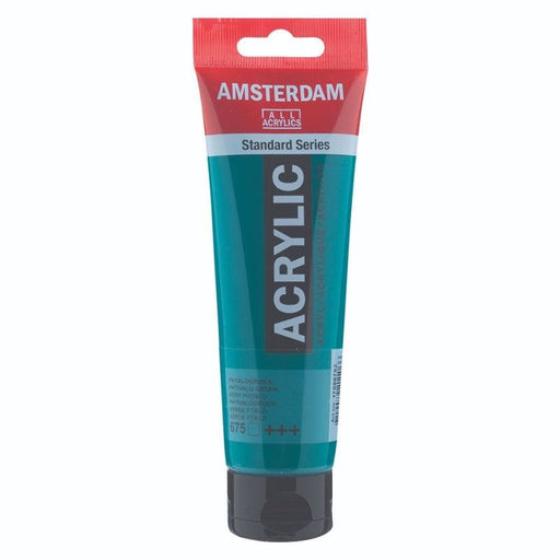 AMSTERDAM ACRYLICS AMSTERDAM 120ml Amsterdam 675 Phthalo Green Acrylic