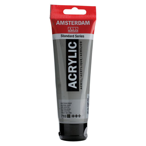 AMSTERDAM ACRYLICS AMSTERDAM ACRYLICS 120ml Amsterdam 710 Neutral Grey Acrylic