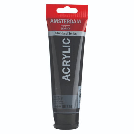 AMSTERDAM ACRYLICS AMSTERDAM 120ml Amsterdam 735 Oxide Black Acrylic