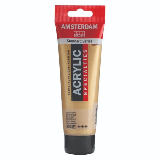 AMSTERDAM ACRYLICS AMSTERDAM 120ml Amsterdam 802 Light Gold Acrylic