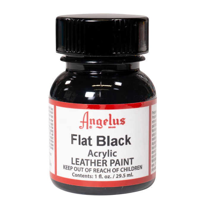 ANGELUS Acrylic Leather Paint Angelus Acrylic Leather Paint - Flat Black