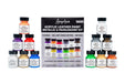 ANGELUS Leather Paint Set Angelus Acrylic Paint Kit - Metallic & Pearl 12Pc
