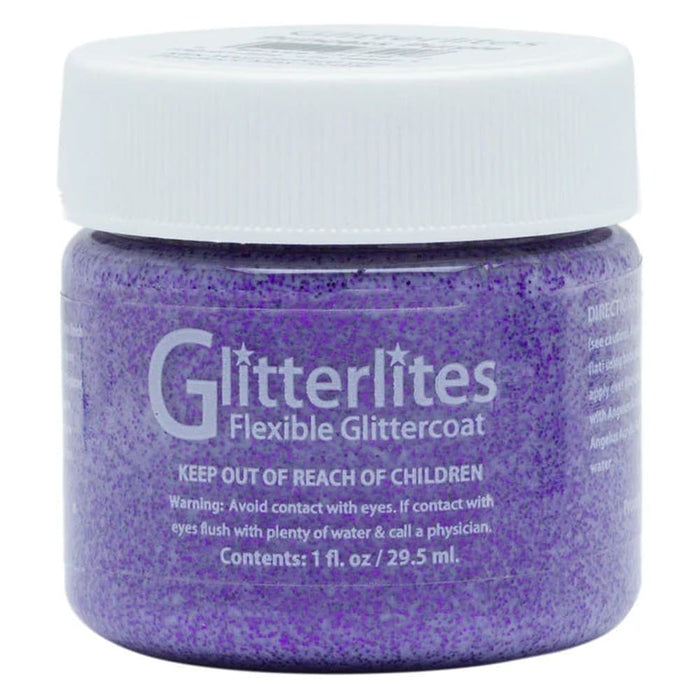ANGELUS Glitterlites Leather Paint Angelus Glitterlites Paint 29ml - Princess Purple #229