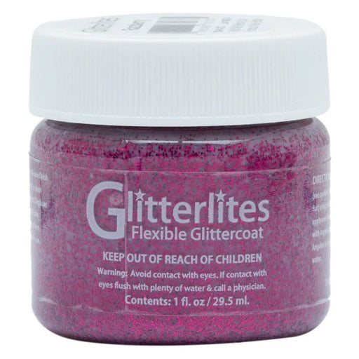 ANGELUS Glitterlites Leather Paint Angelus Glitterlites Paint 29ml - Razzberry #233