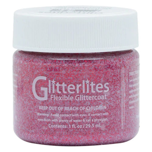Angelus Glitterlites Paint 29ml - Ruby Red #231