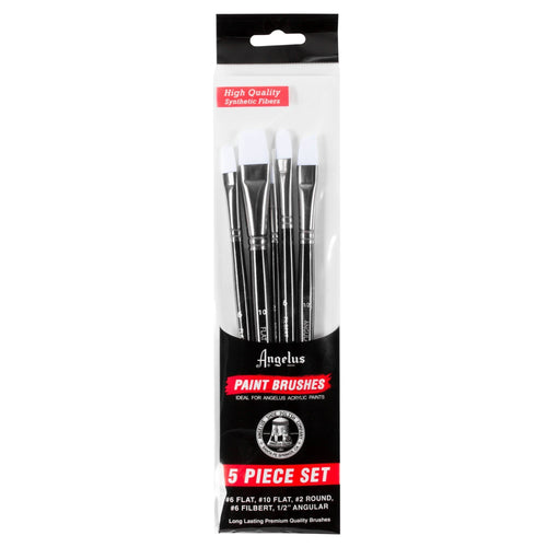 Angelus Paint Brush Set 5 Piece