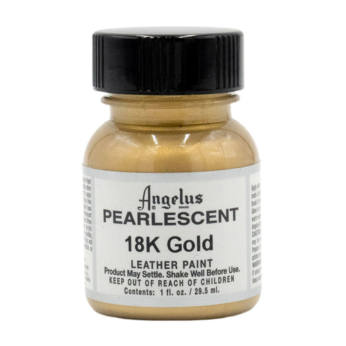 Angelus Pearlescent Leather Paint - 18K Gold
