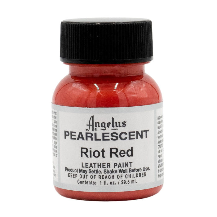 ANGELUS Pearlescent Leather Paint Angelus Pearlescent Leather Paint - Riot Red