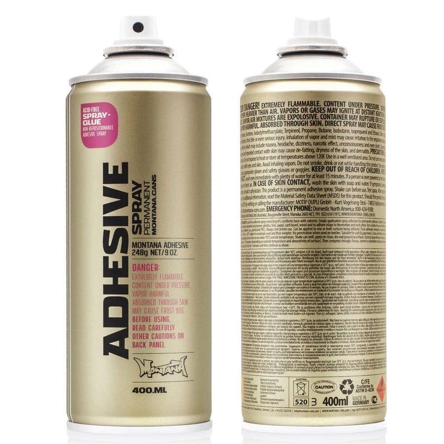 AP400 Montana Cans Adhesive Permanent 400ml — The Sydney Art Store