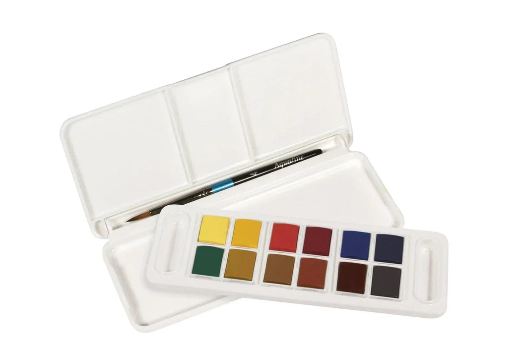 DALER ROWNEY AQUAFINE DALER ROWNEY Aquafine Travel Tin Set of 12