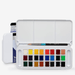DALER ROWNEY DALER ROWNEY Aquafine Travel Tin Set of 24 + Brush