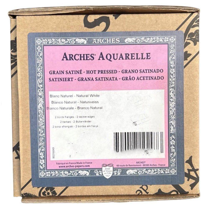 Arches 100% Cotton Watercolour Rolls 356gsm ( Natural White ) - The Sydney Art Store