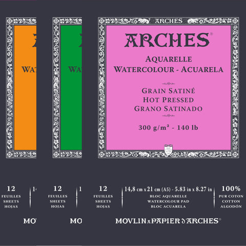Arches Watercolour Pads 300gsm