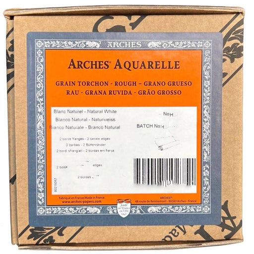 ARCHES ROLLS ARCHES Rough | 1.30m x 9.14m Arches Watercolour Paper Roll 356gsm ( Natural White ) CLEARANCE