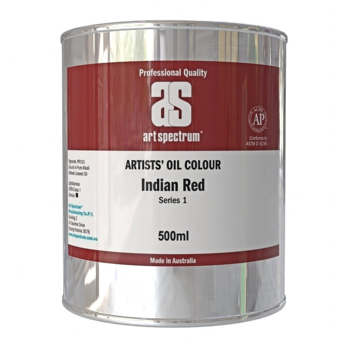 ART SPECTRUM OILS ART SPECTRUM 500ml Art Spectrum Indian Red