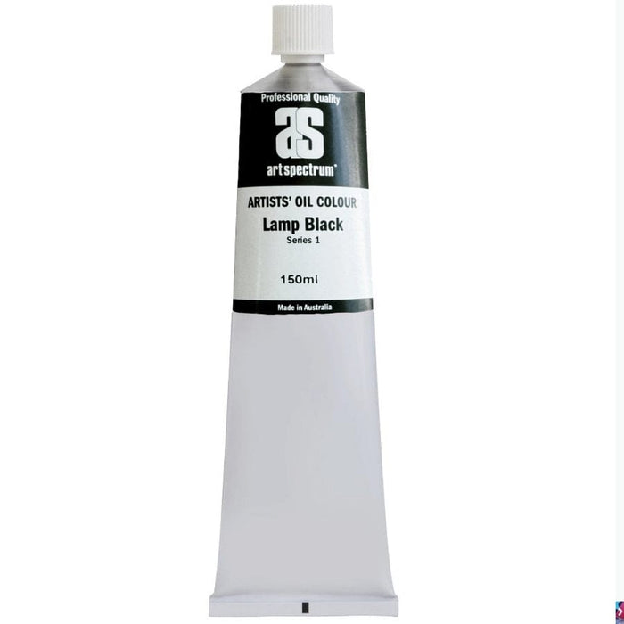 ART SPECTRUM OILS ART SPECTRUM 150ml Art Spectrum Ivory Black