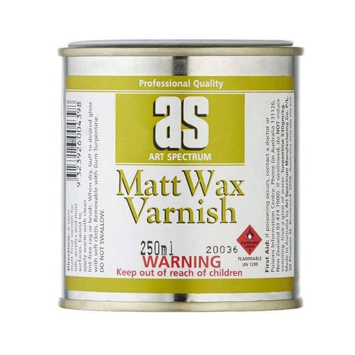 ART SPECTRUM VARNISH ART SPECTRUM 250ml Art Spectrum Matt Wax Varnish