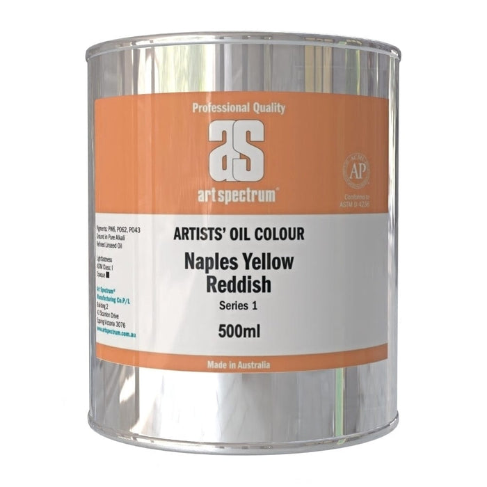 ART SPECTRUM OILS ART SPECTRUM 500ml Art Spectrum Naples Yellow Reddish