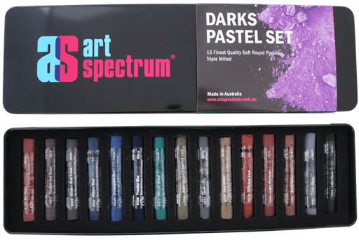ART SPECTRUM SOFT PASTELS ART SPECTRUM Art Spectrum Soft Pastels 15 Set Dark Set