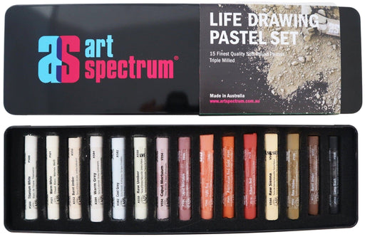 ART SPECTRUM SOFT PASTELS ART SPECTRUM Art Spectrum Soft Pastels 15 Set Life Drawing