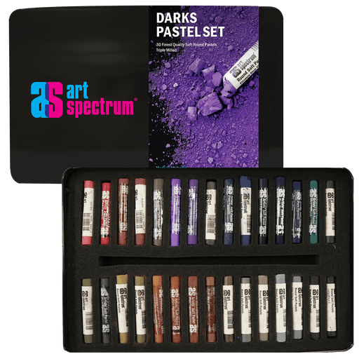 ART SPECTRUM SOFT PASTELS ART SPECTRUM Art Spectrum Soft Pastels 30 Set Darks