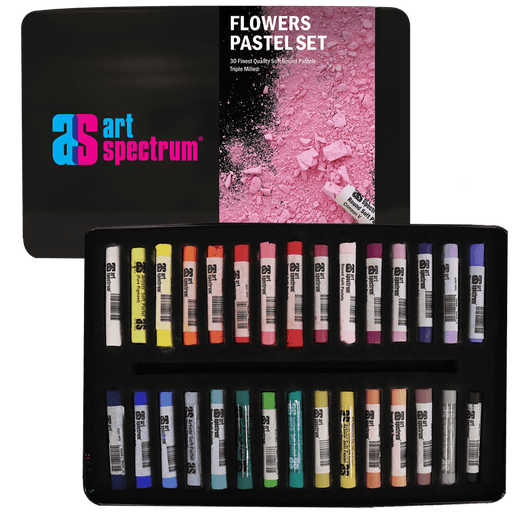 ART SPECTRUM SOFT PASTELS ART SPECTRUM Art Spectrum Soft Pastels 30 Set Flowers