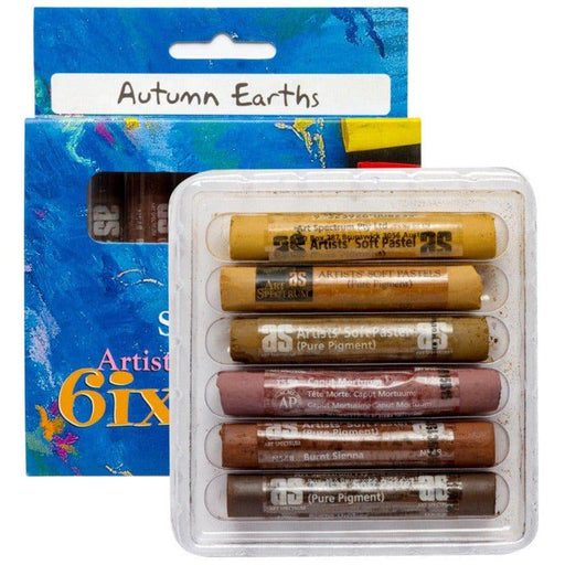 ART SPECTRUM SOFT PASTELS ART SPECTRUM Art Spectrum Soft Pastels 6 Set Autumn Earths