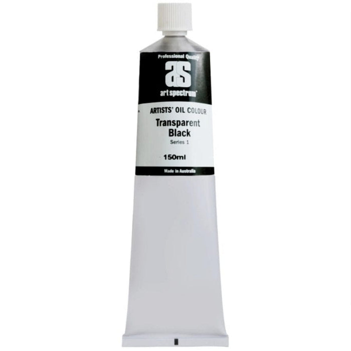 ART SPECTRUM OILS ART SPECTRUM 150ml Art Spectrum Transparent Black
