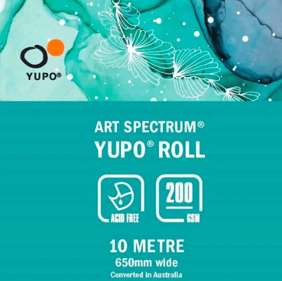 ART SPECTRUM PAPER ART SPECTRUM 65cm x 10m Art Spectrum Yupo Paper Roll 10m