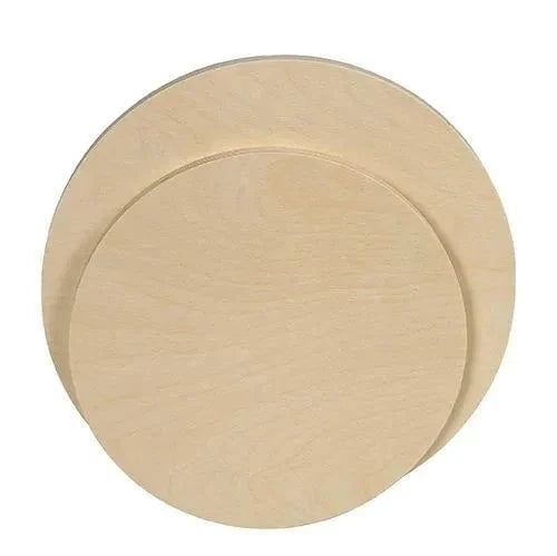 ALESANDRO CANVAS ALESANDRO Single / 30cm Round Artist Birch Round Panels 22mm Depth
