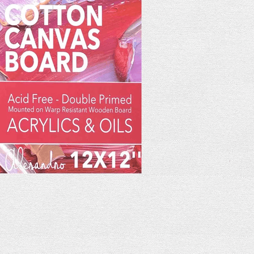 ALESANDRO CANVAS ALESANDRO Artist Cotton Boards 4mm Depth