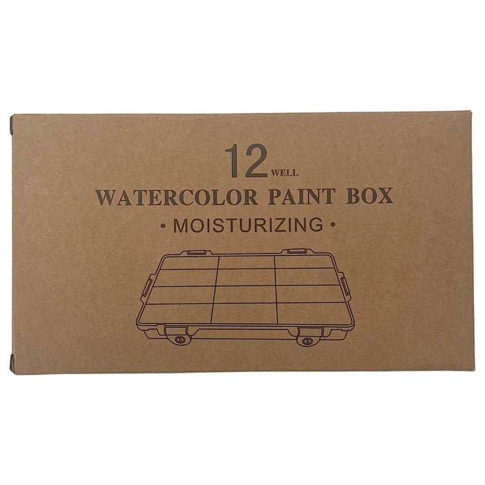 ALESANDRO ACCESSORIES ALESANDRO Artist Moisturising Watercolour Paint Box 12 Wells