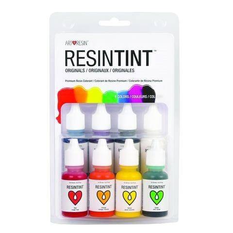 ARTRESIN ArtResin Original Ink Colours: Blue, Red, Orange, Yellow, Green, Purple, Black & White