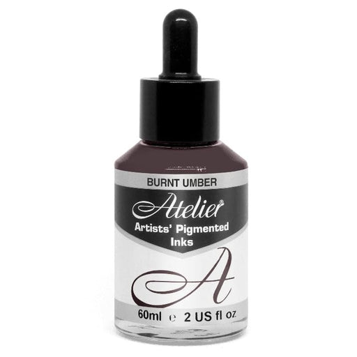 ATELIER INKS ATELIER INKS Burnt Umber 60ml Atelier Acrylic Ink 60ml
