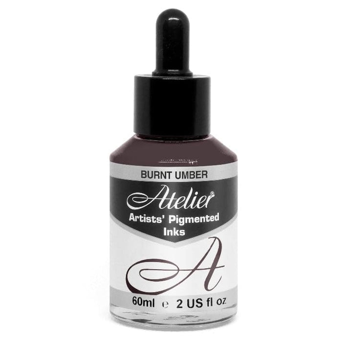 ATELIER INKS ATELIER INKS Burnt Umber 60ml Atelier Acrylic Ink 60ml