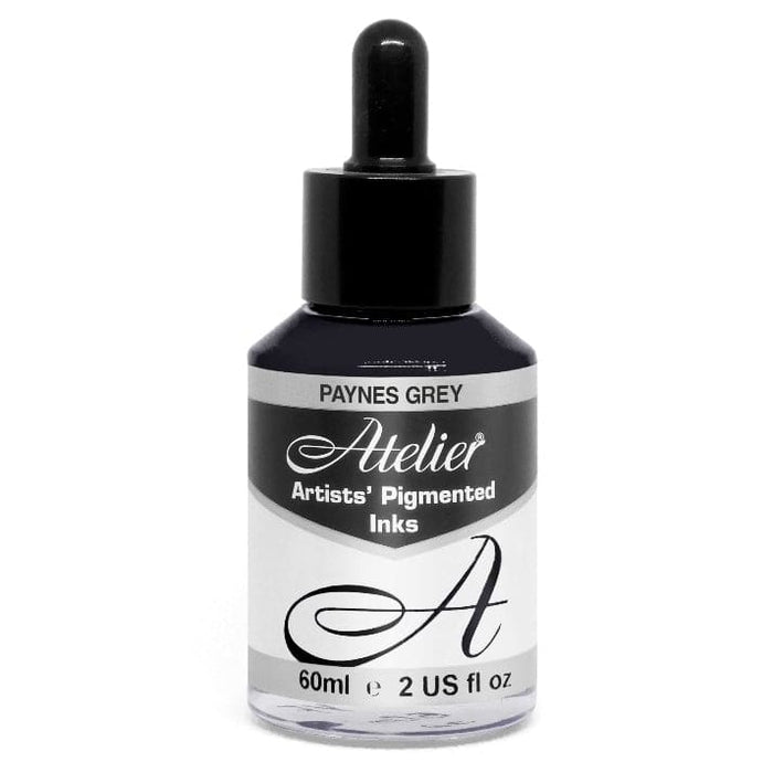 ATELIER INKS ATELIER INKS Paynes Grey 60ml Atelier Acrylic Ink 60ml