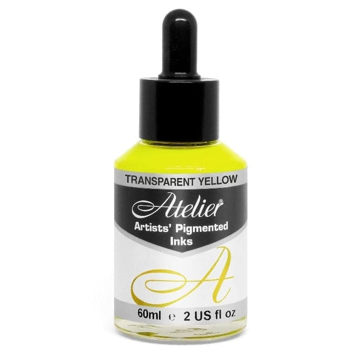 ATELIER INKS ATELIER INKS Transparent Yellow 60ml Atelier Acrylic Ink 60ml
