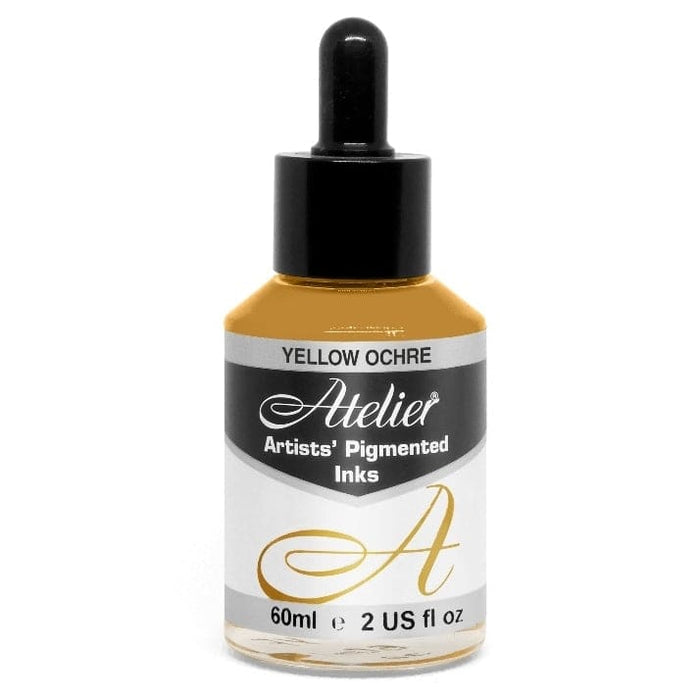 ATELIER INKS ATELIER INKS Yellow Ochre 60ml Atelier Acrylic Ink 60ml