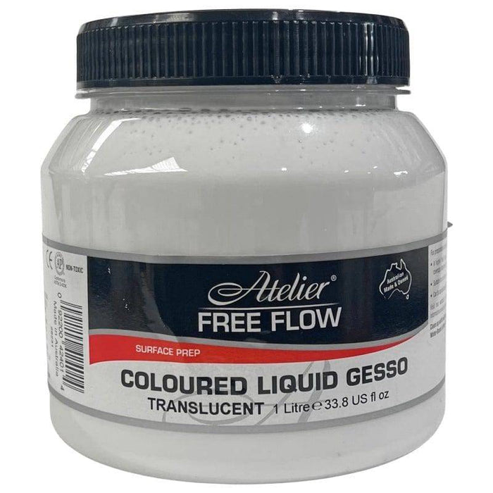 DISCONTINUED Atelier Coloured Liquid Gesso Translucent